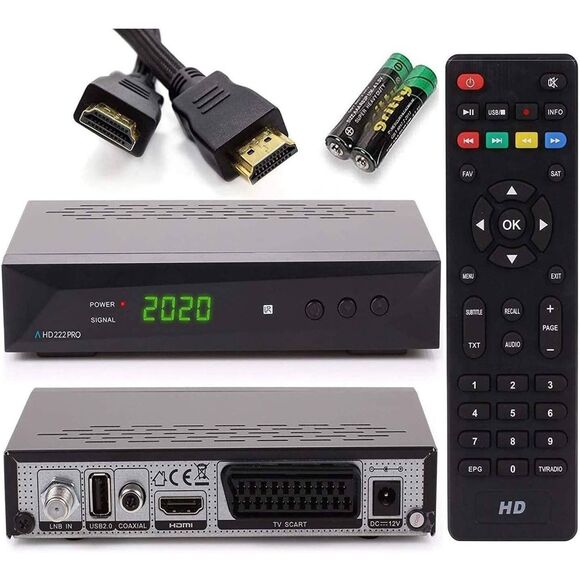 NIB- Anadol HD 222 Pro Satellite Receiver - Picture 1 of 6